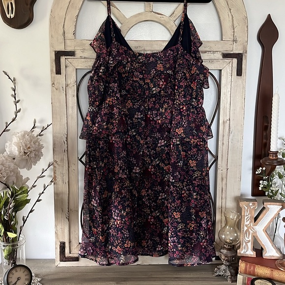 NWT Arula Floral Ruffle Accent Dress - Picture 4 of 10